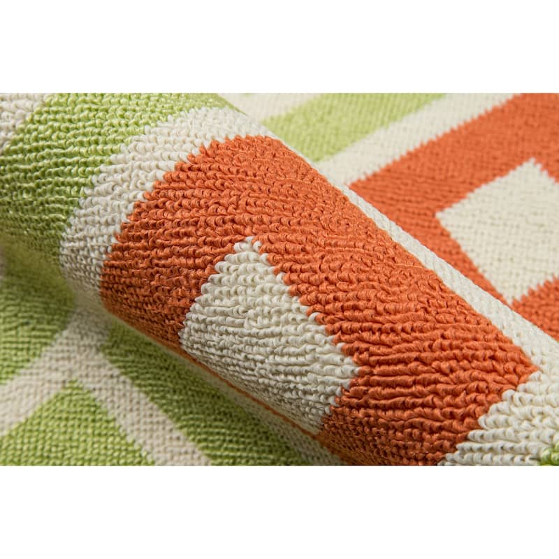 Momeni Baja Blocks Indoor Outdoor Rug