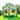 HeroKiddo Safari Commercial Grade Inflatable Bounce House for Kids with Air Blower, PVC Vinyl, Lightweight, Outdoor Play