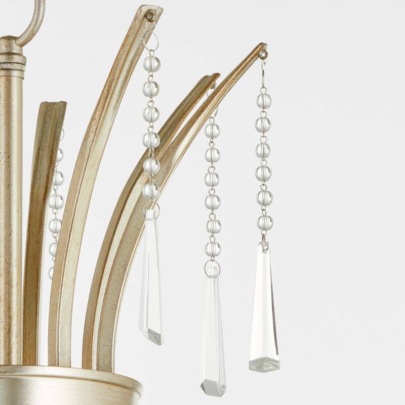 Quorum International 628-8 Malin 8 Light 40" Wide Crystal Empire