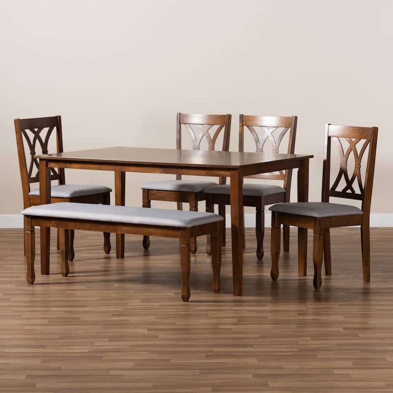 Reneau Modern and Contemporary 6-Piece Dining Set