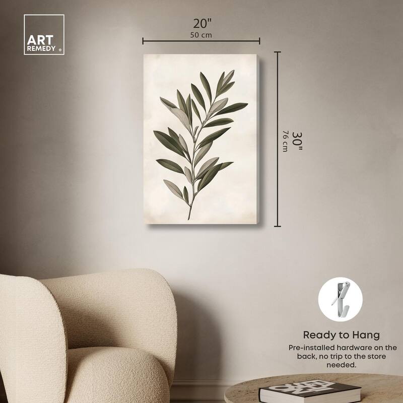 Verdant Virtue II Canvas by Art Remedy, Gallery Wrapped