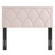 preview thumbnail 62 of 65, Greta Performance Velvet Twin Headboard