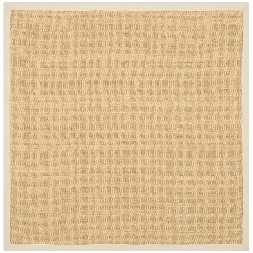 SAFAVIEH Natural Fiber Madelyn Border Sisal Rug