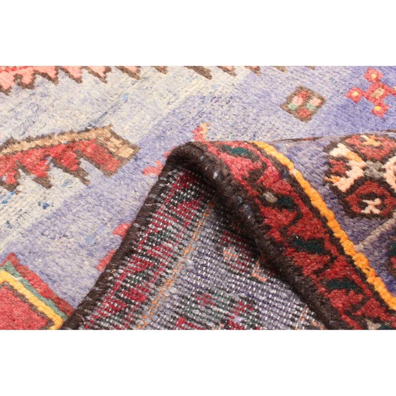 ECARPETGALLERY Hand-knotted Andelz Blue Wool Rug - 4'1 x 6'8