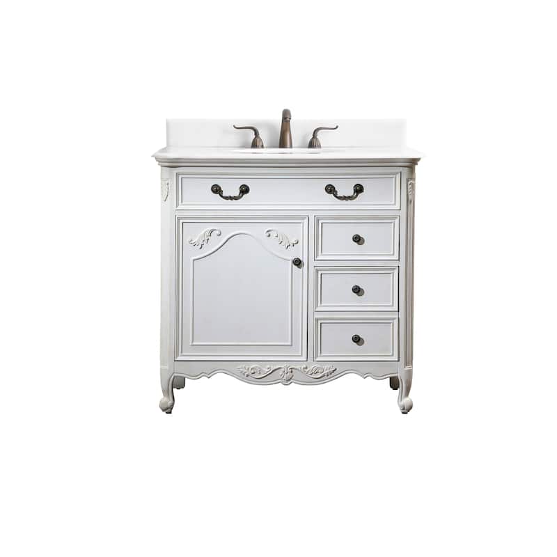 36" Bathroom Vanity Sink