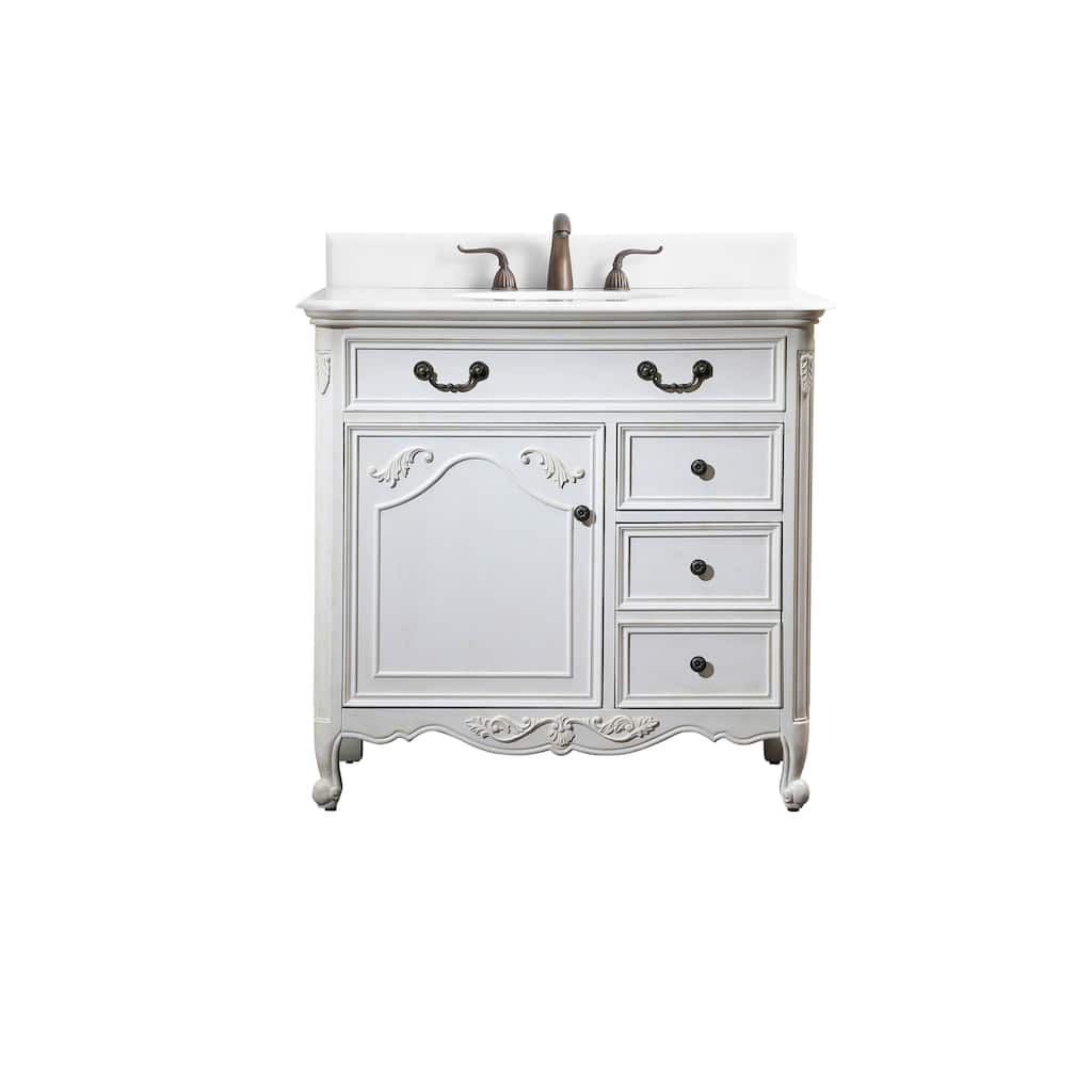 36" Bathroom Vanity Sink