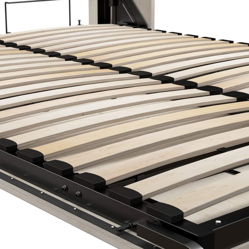 Versatile Queen Murphy Bed and Closet Organizer (92W) by Bestar