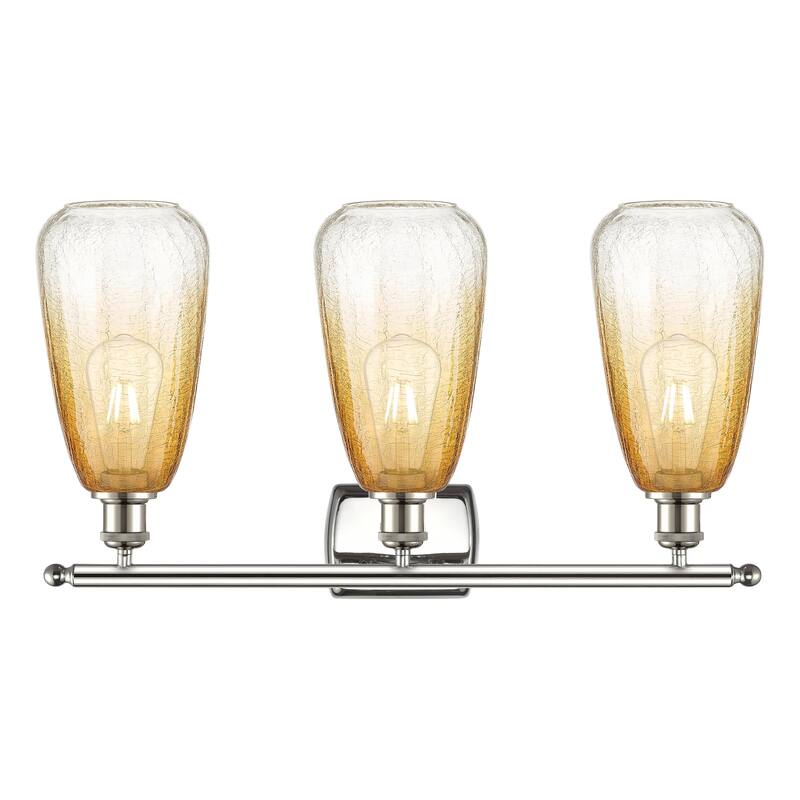 Innovations Lighting Endless Possibilities Ballston - Brookhaven Almond - 3 Light 26" Bath Vanity Light