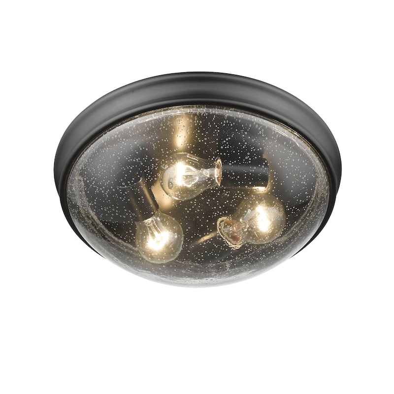 Millennium Lighting Metal 3 Light Flushmount Ceiling Light
