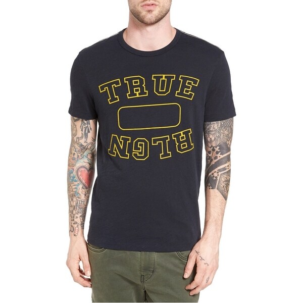 yellow true religion shirt