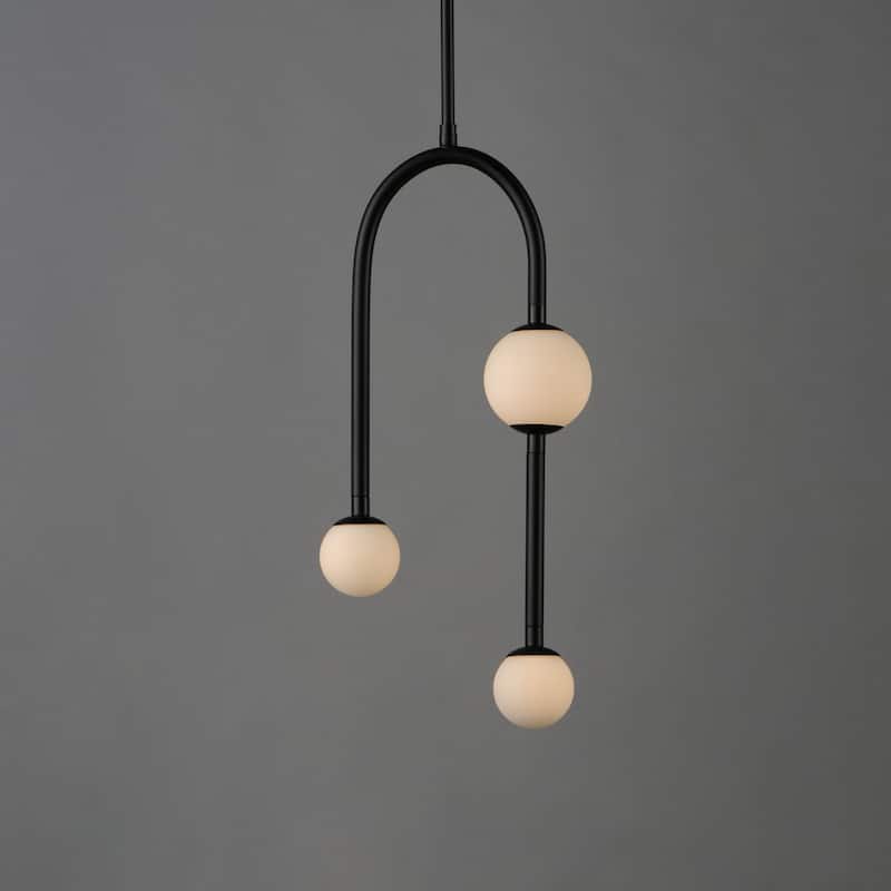 Studio M SM24833 Alina 3 Light 8" Wide LED Mini Chandelier by Nina