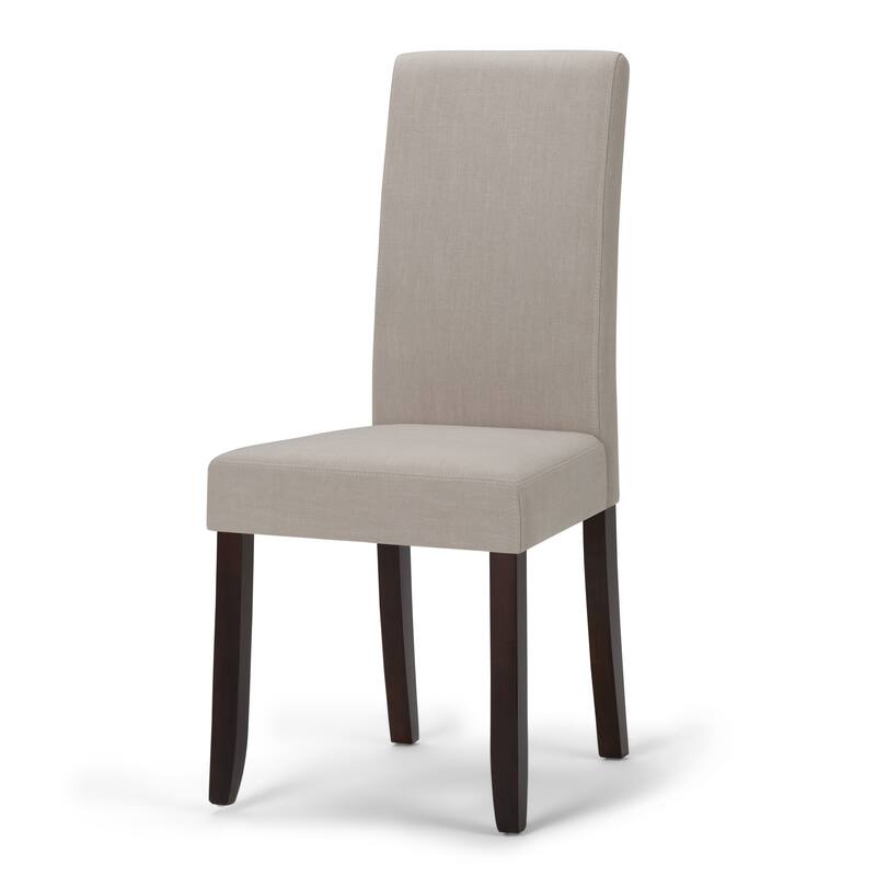 WYNDENHALL Normandy Transitional Parson Dining Chair (Set of 2) - 18.1"w x 18.5" d x 39.4" h