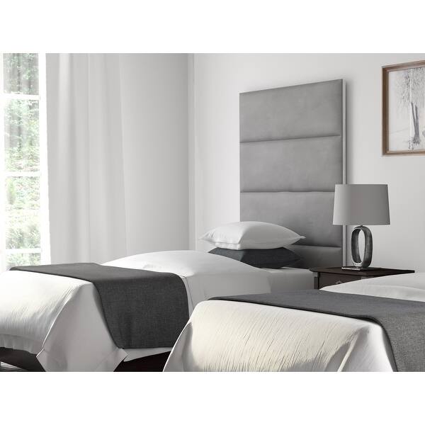 Vant Upholstered Wall Panels Headboards Sets Of 4 Micro Suede Gray 39 Inch Twin King On Sale Overstock 12246091 In this video we will show you how you can make your.