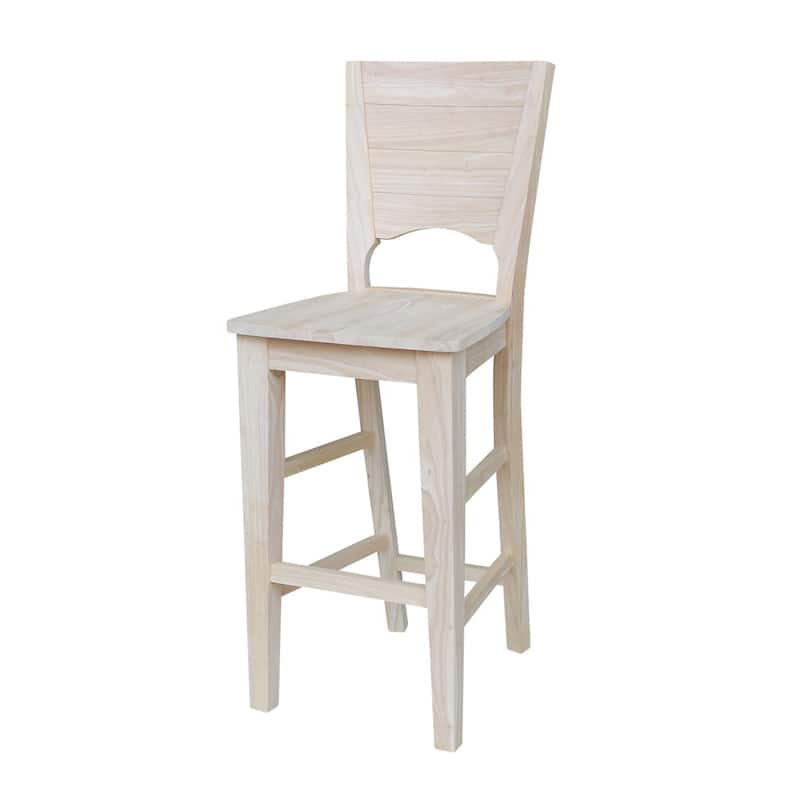 Canyon Unfinished Solid Wood Stool - Counter Height