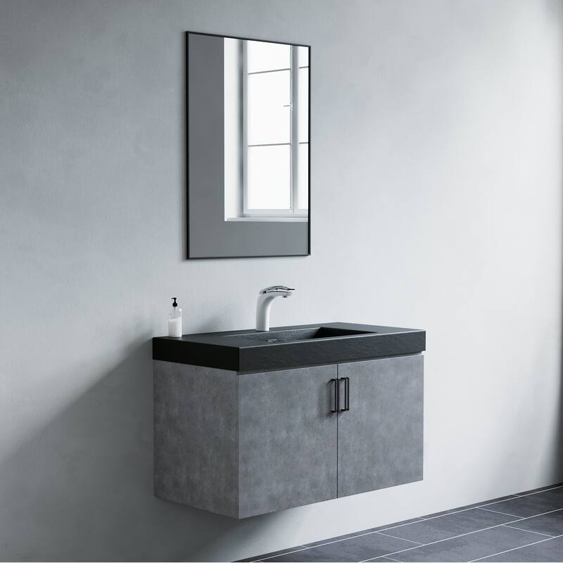 Catton Mirror - Rectangle 32" High