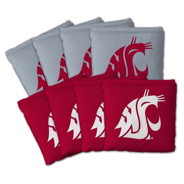 slide 2 of 5, Washington State NCAA Dual Sided Pro Stop & Slide Cornhole Bags