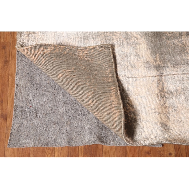 Abstract / Modern Area Rug Hand-Knotted Wool Carpet - 6'6" x 9'5"