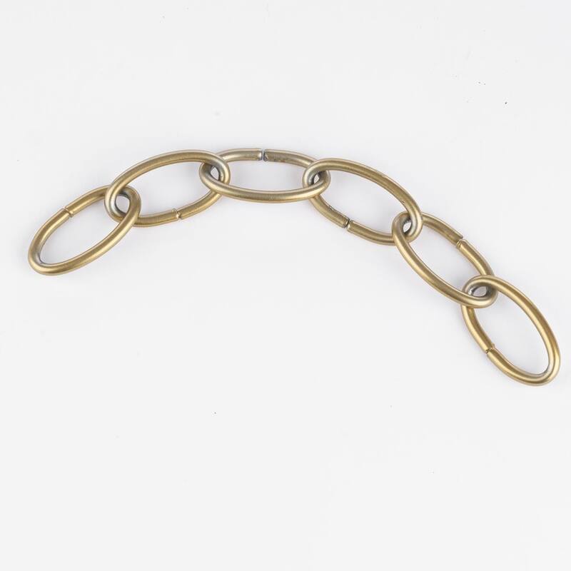 Accessory Chain - 48-inch of 9 Gauge Chain in Soft Gold - Soft Gold - 0.5 in x 0.5 in x 48 in