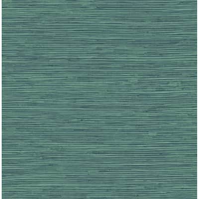 Stacy Garcia Home Saybrook Faux Rushcloth Peel and Stick Wallpaper
