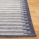 preview thumbnail 9 of 13, SAFAVIEH Handmade Ebony Kenza Modern Wool Rug