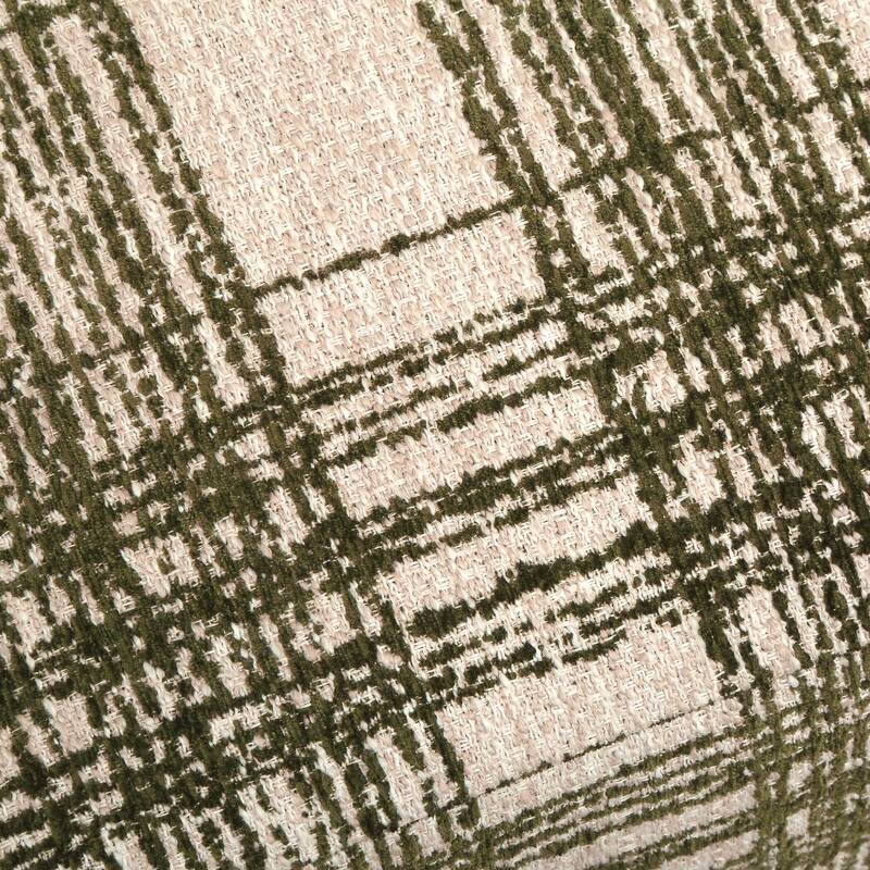 Uttermost Joie Ireland Plaid Ottoman