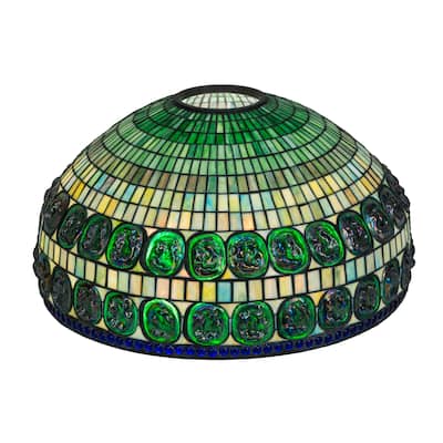 26 In. Wide Turtleback Double Belted Shade