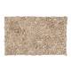 Home Weavers Bellflower Collection Absorbent Cotton Machine Washable Bath Rug 21"x34" - Beige
