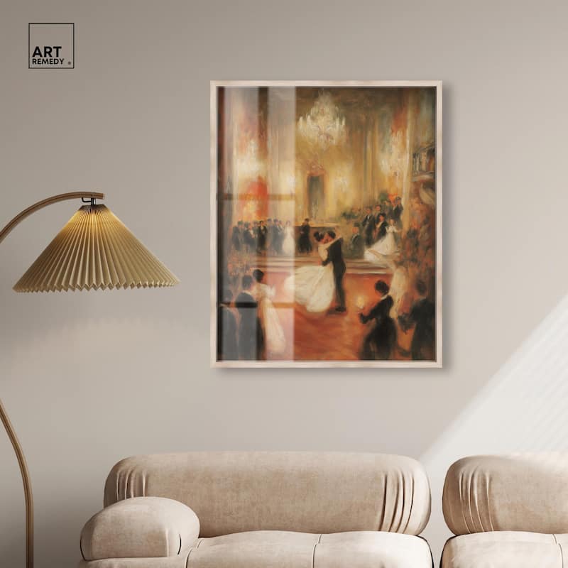 Ballroom Dance Shadowbox by Art Remedy