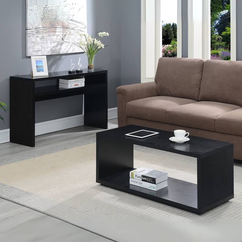 Convenience Concepts Northfield Deluxe Entryway Hall Console Table with Shelf