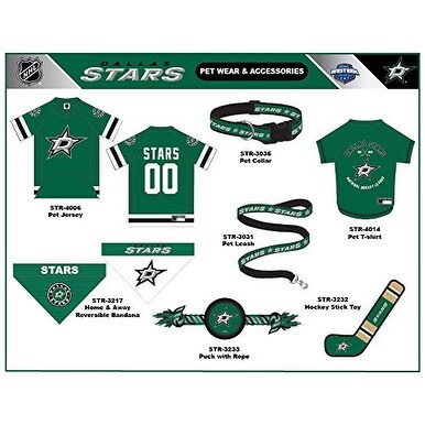 dallas stars pet jersey