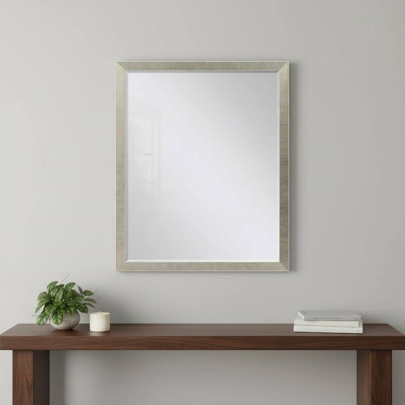 HomeRoots 31" Gold Accent Mirror - 25.00 in. x 31.00 in. x 2.00 in. - 25.00 in. x 31.00 in. x 2.00 in.
