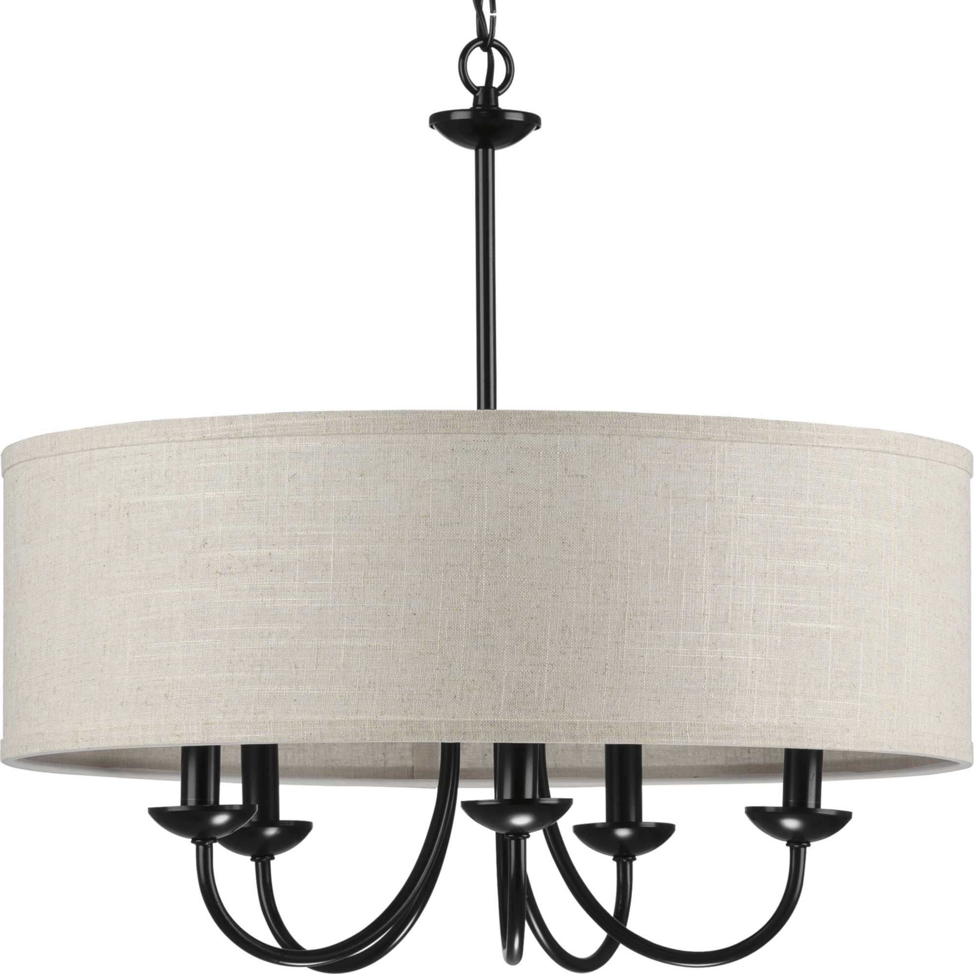 Progress Lighting 5 Light 22" Wide Drum Chandelier