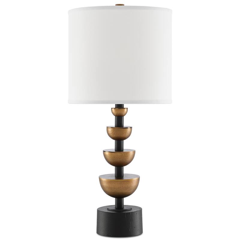 Currey & Company Chastain Table Lamp - 28.75"h x 13"w x 13"d