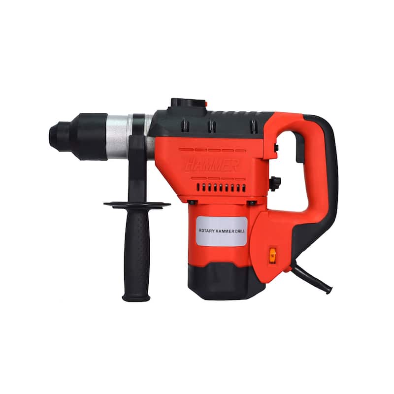 1100W 1-1/2" SDS Plus Rotary Hammer Drill 3 Functions