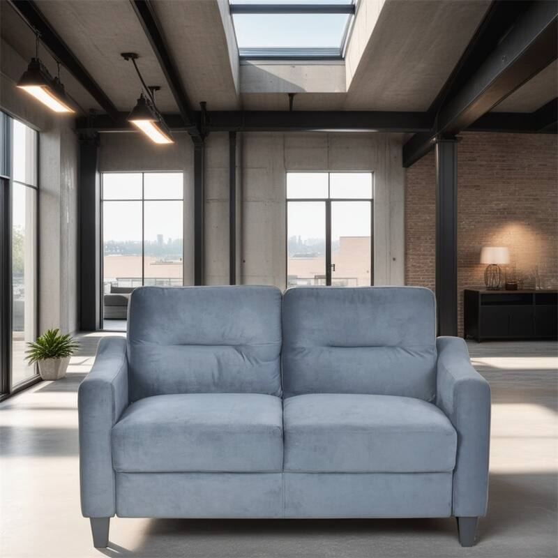 Comfortable Sofas with Wood Frame and Legs - 54.3"*29.1"*23"