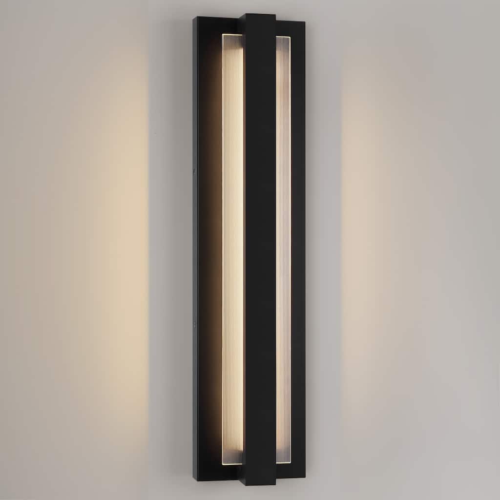 Modern Outdoor Wall Lights Exterior Lighting Fixtures With Glass Shade