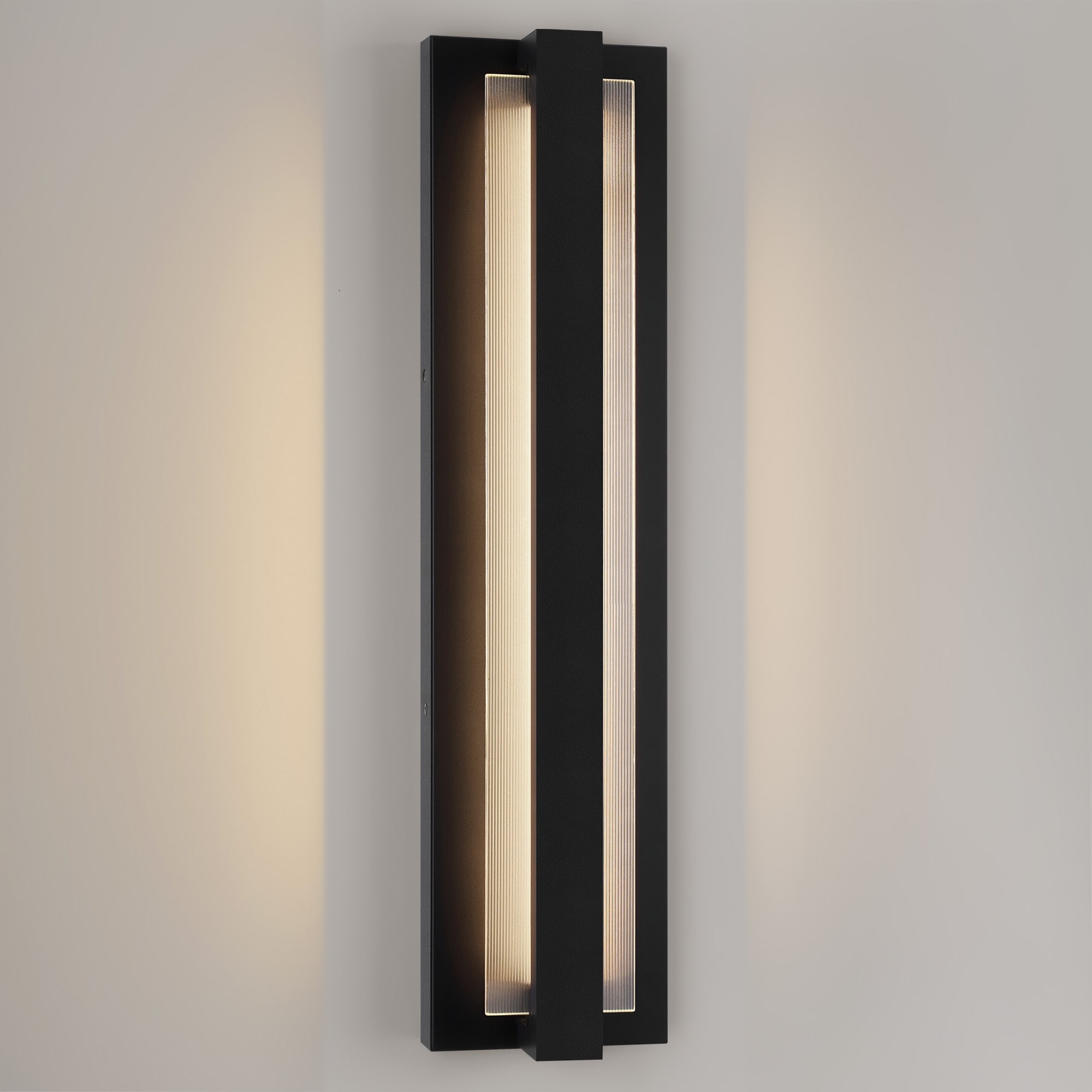 Modern Outdoor Wall Lights Exterior Lighting Fixtures With Glass Shade