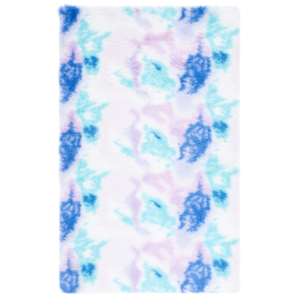 SAFAVIEH Rainbow Shag Didy Shag Rug