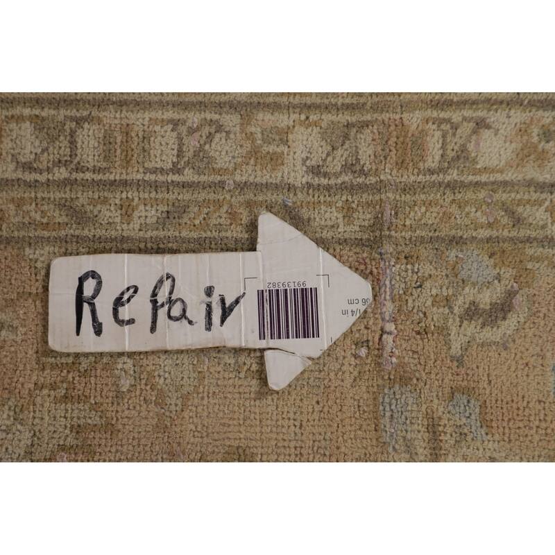 Najafabad Persian Vintage Rug Handmade Wool Carpet - 7'5"x 10'5"