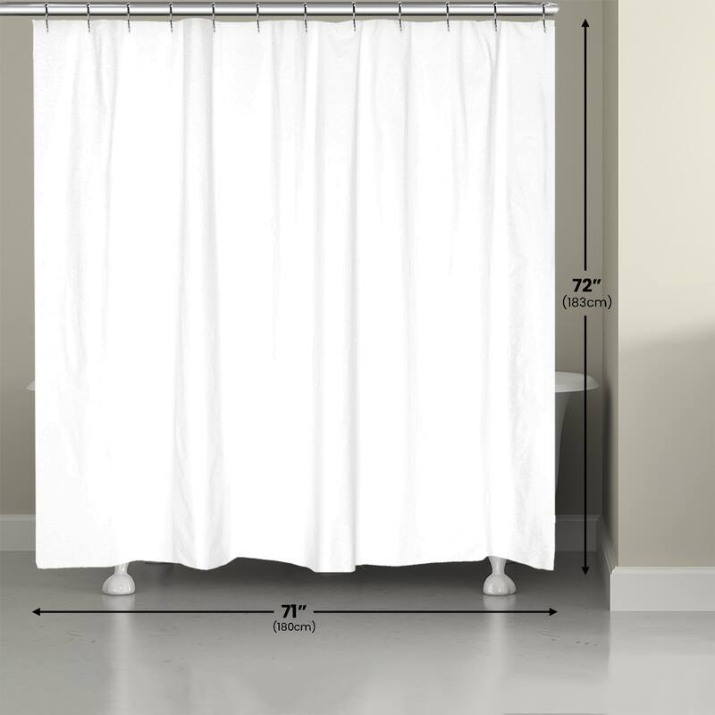 Laural Home Southwest Stripe Multi Shower Curtain