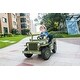 preview thumbnail 2 of 7, Ride on Car, Kids Electric Car, Tamco Riding Toys with Remote Control, Suitable for Ages 3-6 - Olive Green