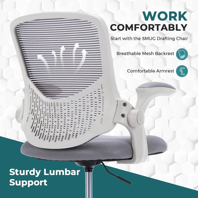 Ergonomic Office Chair, High Back Desk Chair with Headrest, Home Office Swivel Mesh Computer Chair Office Chairs
