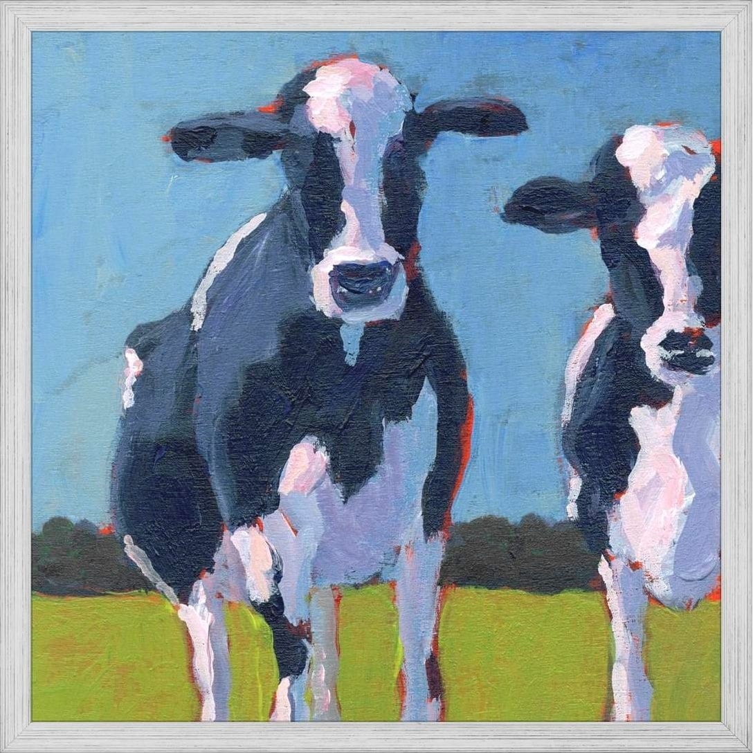 Shop Easy Art Prints Carol Young S Cow Pals I Premium Canvas Art