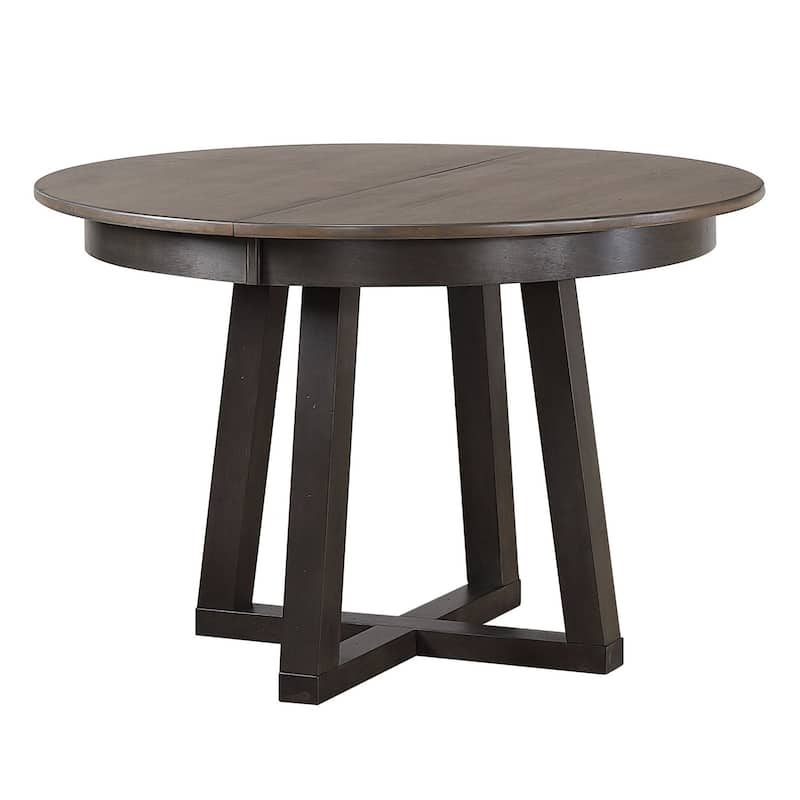 Antique Grey Cross Base Dining Table