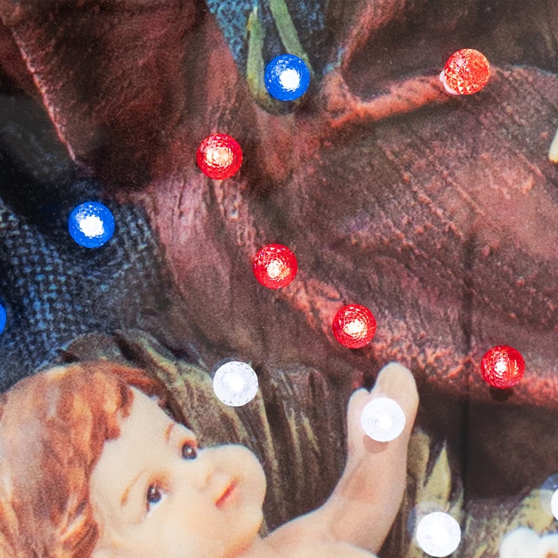 48" LED Holy Family Christmas Nativity Scene Outdoor Decoration - Multi