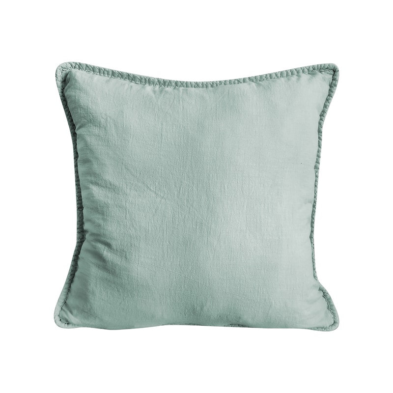 Gouchee Home Carson Throw Pillow Cushion - 18 x 18 - Mint