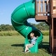 preview thumbnail 6 of 12, Backyard Discovery Cedar Cove Cedar Wood Swing Set, Slides, Clubhouse - 18'4" x 15'3"