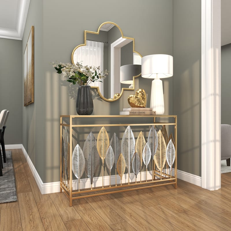 Iron Contemporary Console Table 30 x 44 x 15