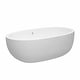 preview thumbnail 109 of 144, Avalon NativeStone Freestanding Soaking Tub 66" - Pearl