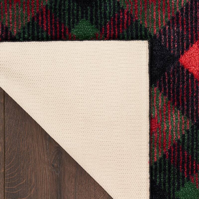 Nourison Accent Decor/Christmas Indoor Geometric Area Rug